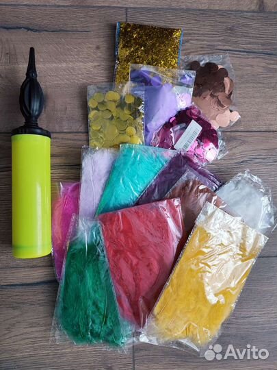 Набор воздушные гелевые шары фольгированные латекс