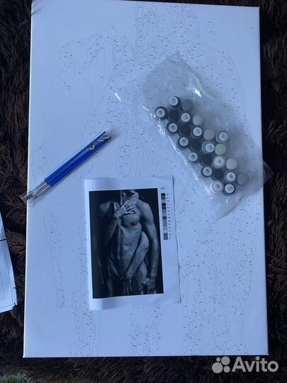 Картина по номерам новая