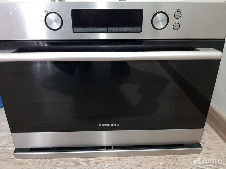 Духовой шкаф с свч samsung