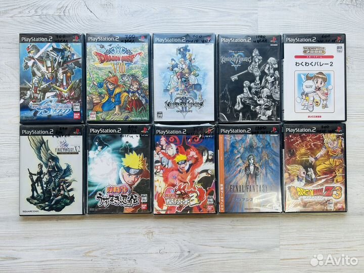 Диски PlayStation 2 лицензия ntsc J часть 2