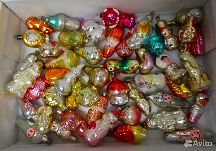 Елочные игрушки СССР