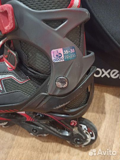 Роликовые коньки детские раздвижные