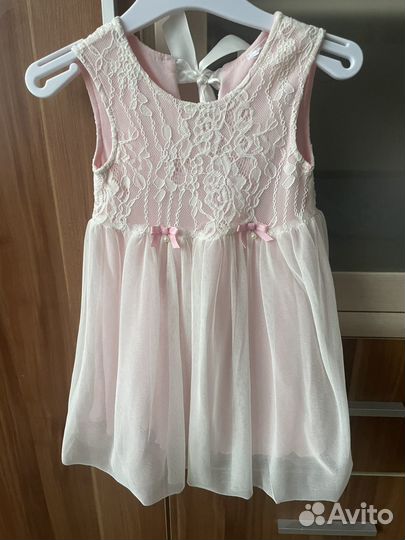 Платье для девочки нарядное 80 размер