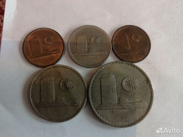 Монеты сет Малайзия