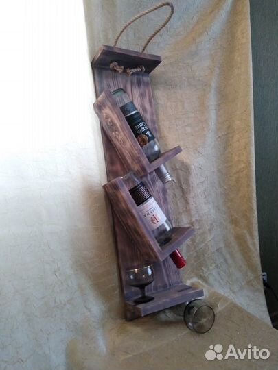 Полка под винные бутылки