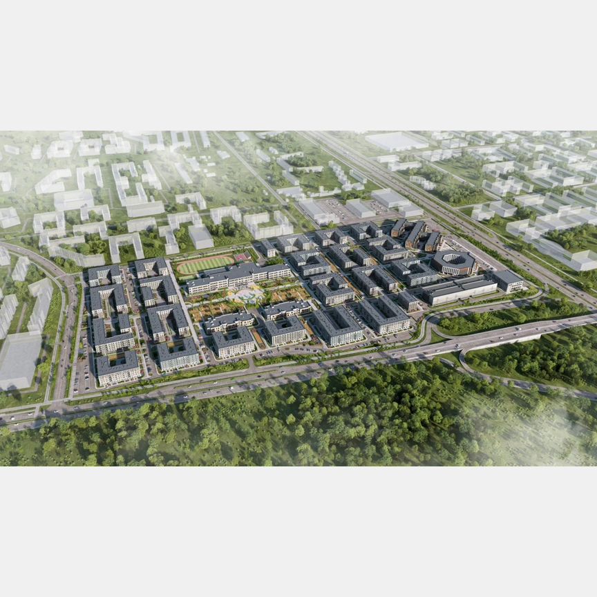 1-к. квартира, 44,1 м², 1/5 эт.