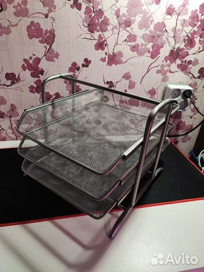 Органайзер IKEA металлический для бумаги