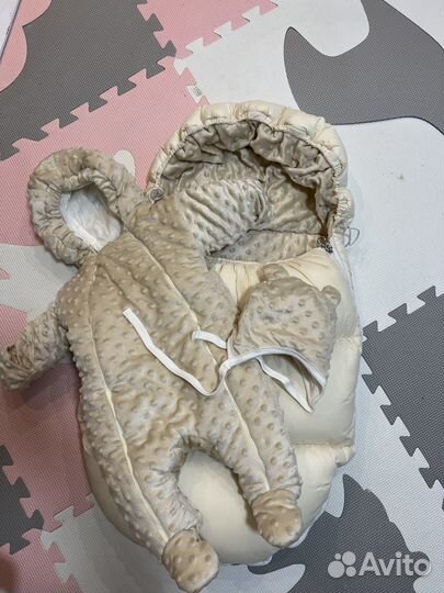 Зимний конверт в коляску