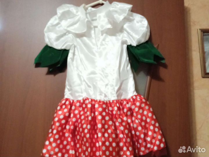 Карнавальный новогодний костюм мухомор