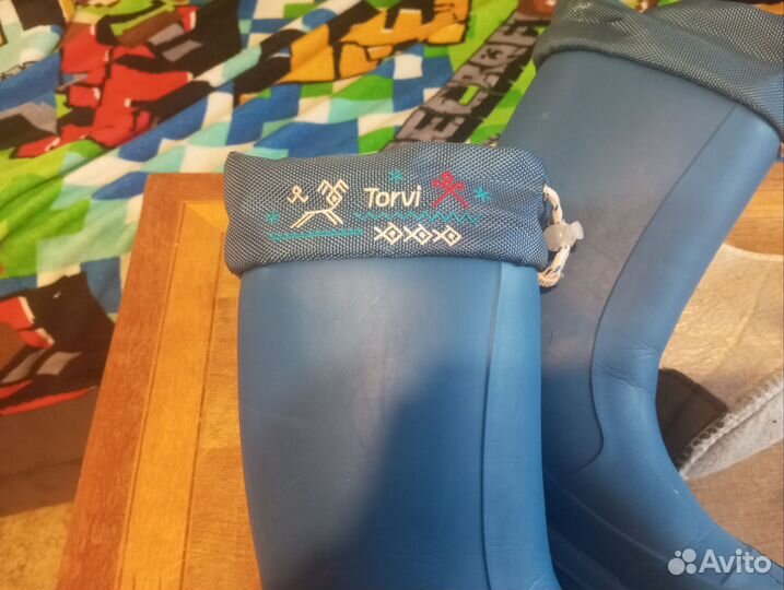 Резиновые сапоги зимние