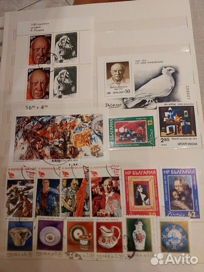 Почтовые марки СССР и Социалистических стран