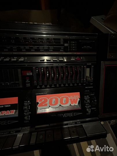 Магнитофон sharp 200w pmpo