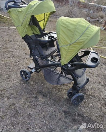 Прогулочная коляска для двойни или погодок