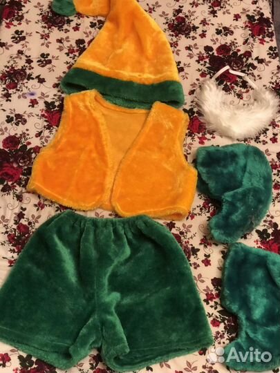 Новогодний костюм гнома 110