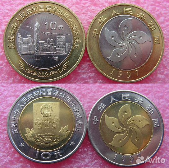 Монеты Китая 10 юаней «Гороскоп, Памятные»