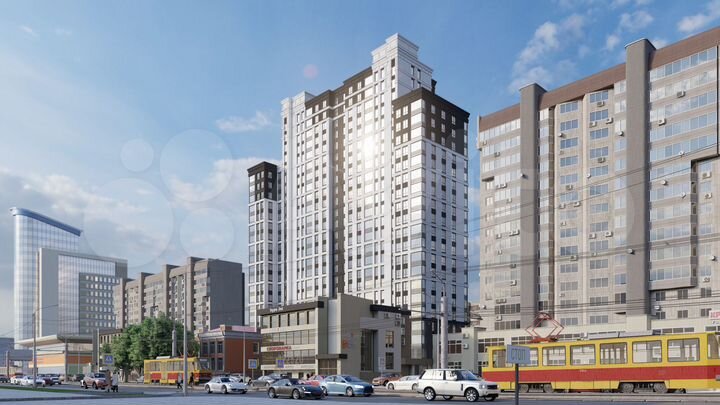 2-к. квартира, 46,8 м², 2/25 эт.