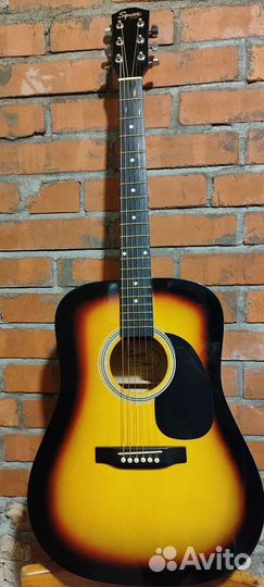 Акустическая гитара squier by fender sa-105