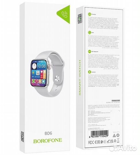 SMART watch borofone BD6 SMART sports watch(call v