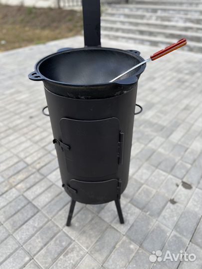 Печь под казан комфорт