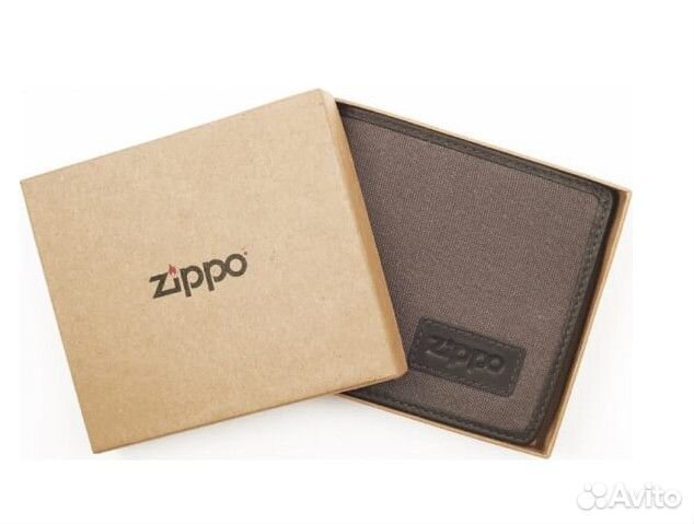 Портмоне Zippo 2005120 кожа/холщовая ткань