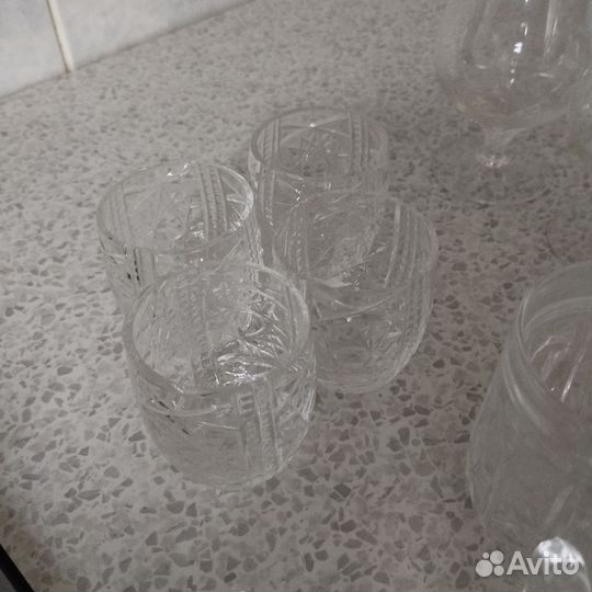 Хрустальные рюмки СССР