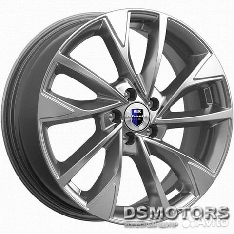 Диски Роквуд 7/17 5x112 ET50 d66.6 дарк платинум