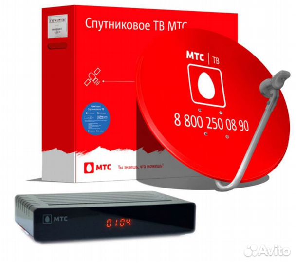 МТС тв, полный комплект, новое не открывалась
