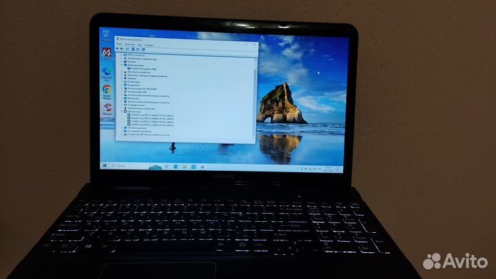 Ноутбук Sony 15,6 Intel i5-3210м RAM 8GB SSD480GB