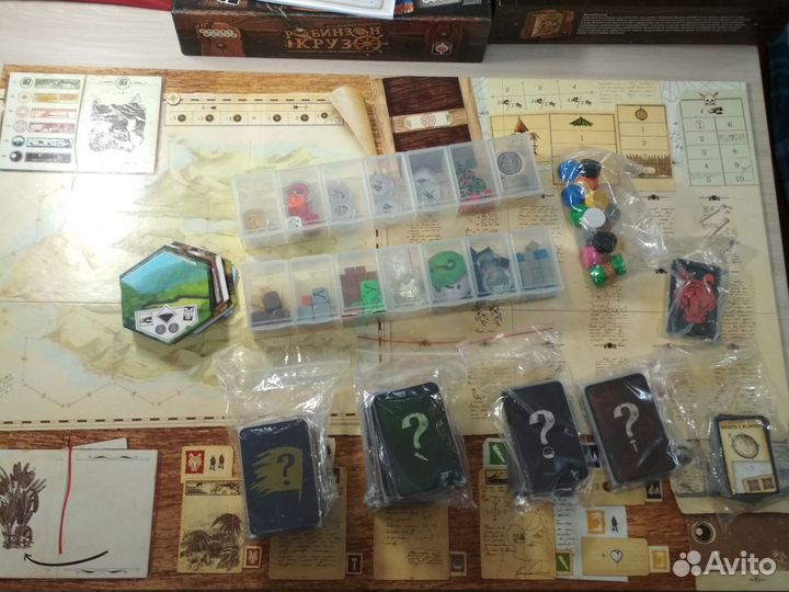 Робинзон Крузо. Настольная игра