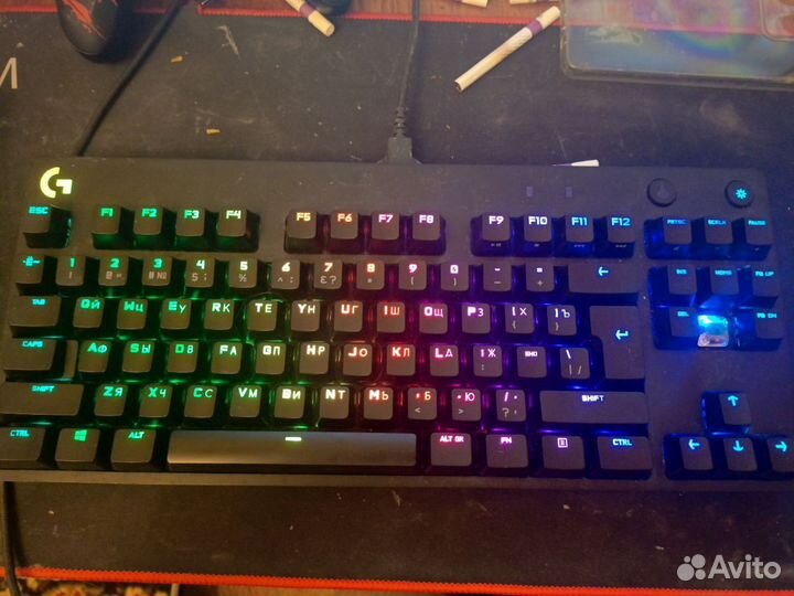 Механическая клавиатура logitech