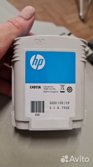 Оригинальные картриджи HP для designjet 500/800