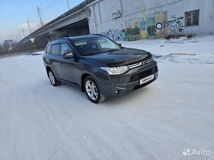 Mitsubishi Outlander 2.4 CVT, 2014, 169 000 км