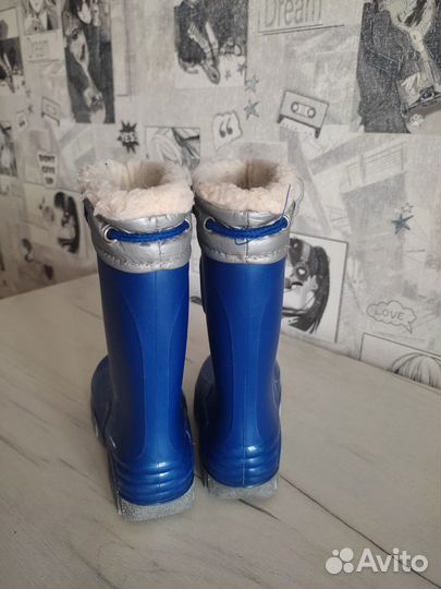 Детские резиновые сапоги