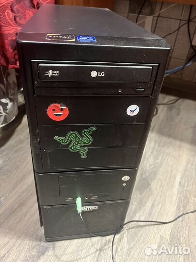 Компьютер системный блок+ монитор