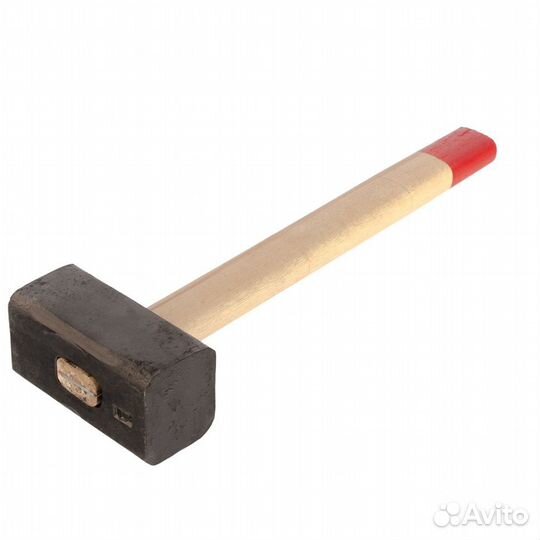 Кувалда, 3000 г, кованая головка, деревянная рукоя
