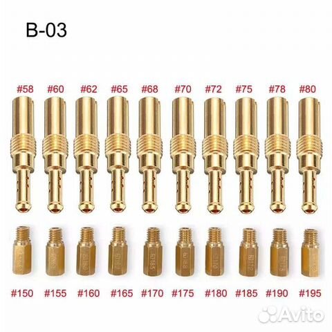 Жиклеры карбюратора nibbi pwk