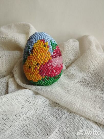 Яйцо из бисера