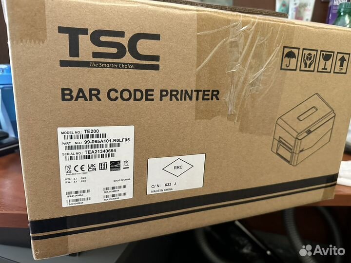 Принтер этикеток tsc te200