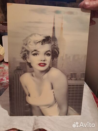 Картина,объёмная фотография Мерлен Манро