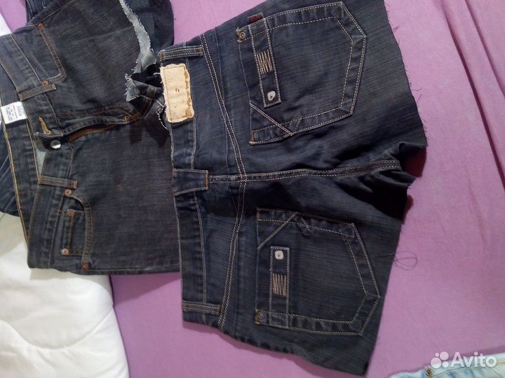 Верх джинс для рукоделия