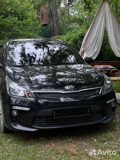 Бампер на kia rio 4