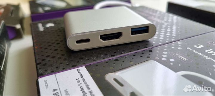 Адаптер usb type-c moonfish для mac и другие