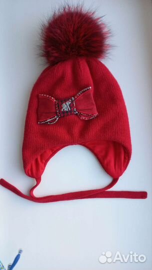 Шапка зимняя для девочки