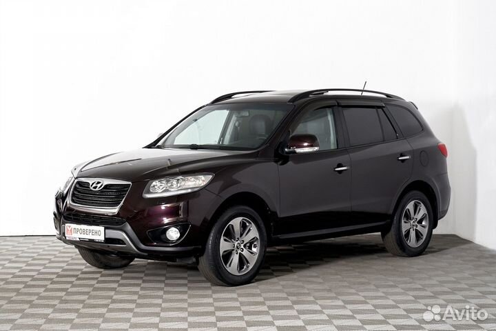 Hyundai Santa Fe 2.4 AT, 2012, 168 000 км