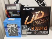 Ryzen 5 5600 +A520m +16gb 3600 +500gb SSD +Кулер