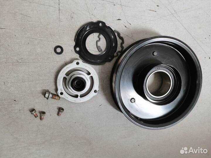 Шкив Муфта компрессора кондиционера Hyundai Creta