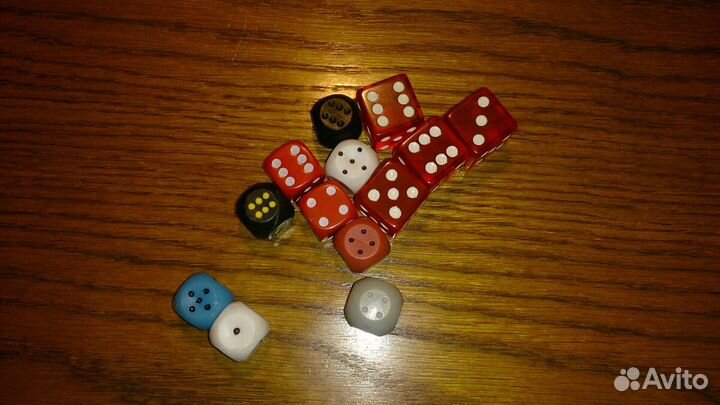 Кубики для настольных игр