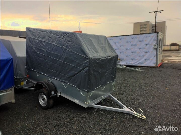 Прицеп Спартак 2.5 с тентом 1.5м