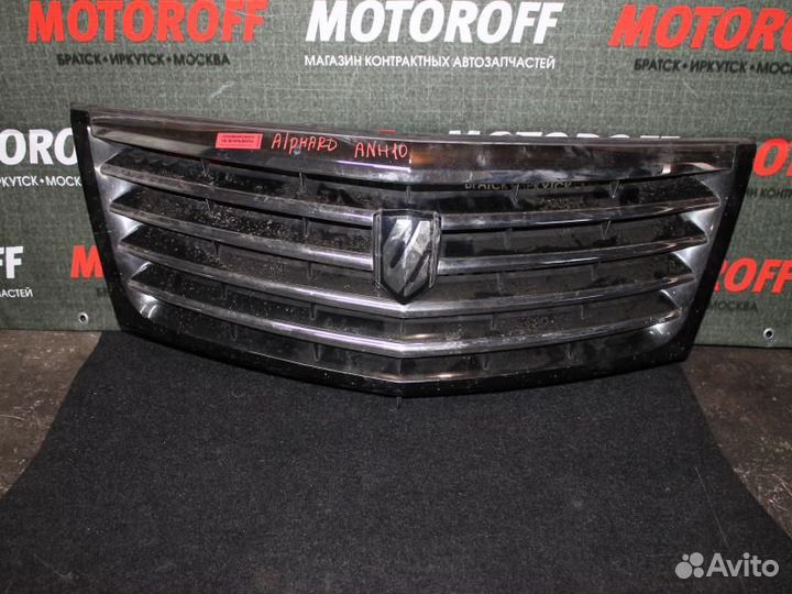 Решетка радиатора Альфард ANH10 А90