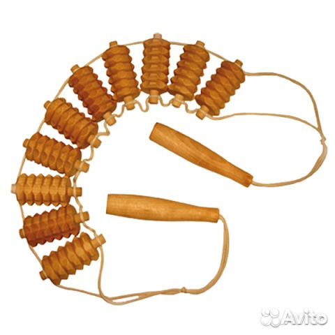 Массажер деревянный для спины